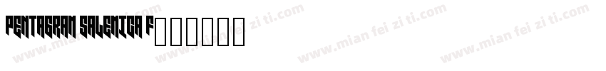 pentagram salemica f字体转换